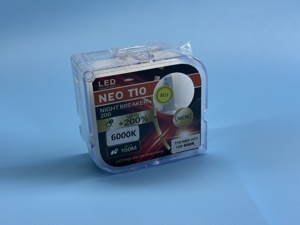 LED лампа H11 (H8/H9/H16) T10 NEO — Светодиодная автолампа 23W CSP 3570 6000K Харьков - изображение 3