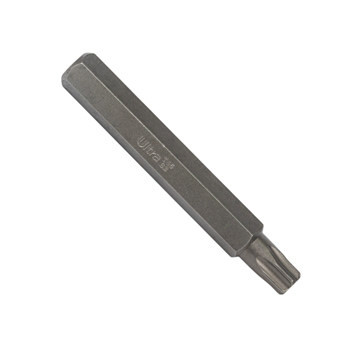 Набір біт 10мм з переходом. 1/2", 6 променів TORX 15шт Т20-Т55, S2 (мет. бокс) Ultra Мукачево - фото 4