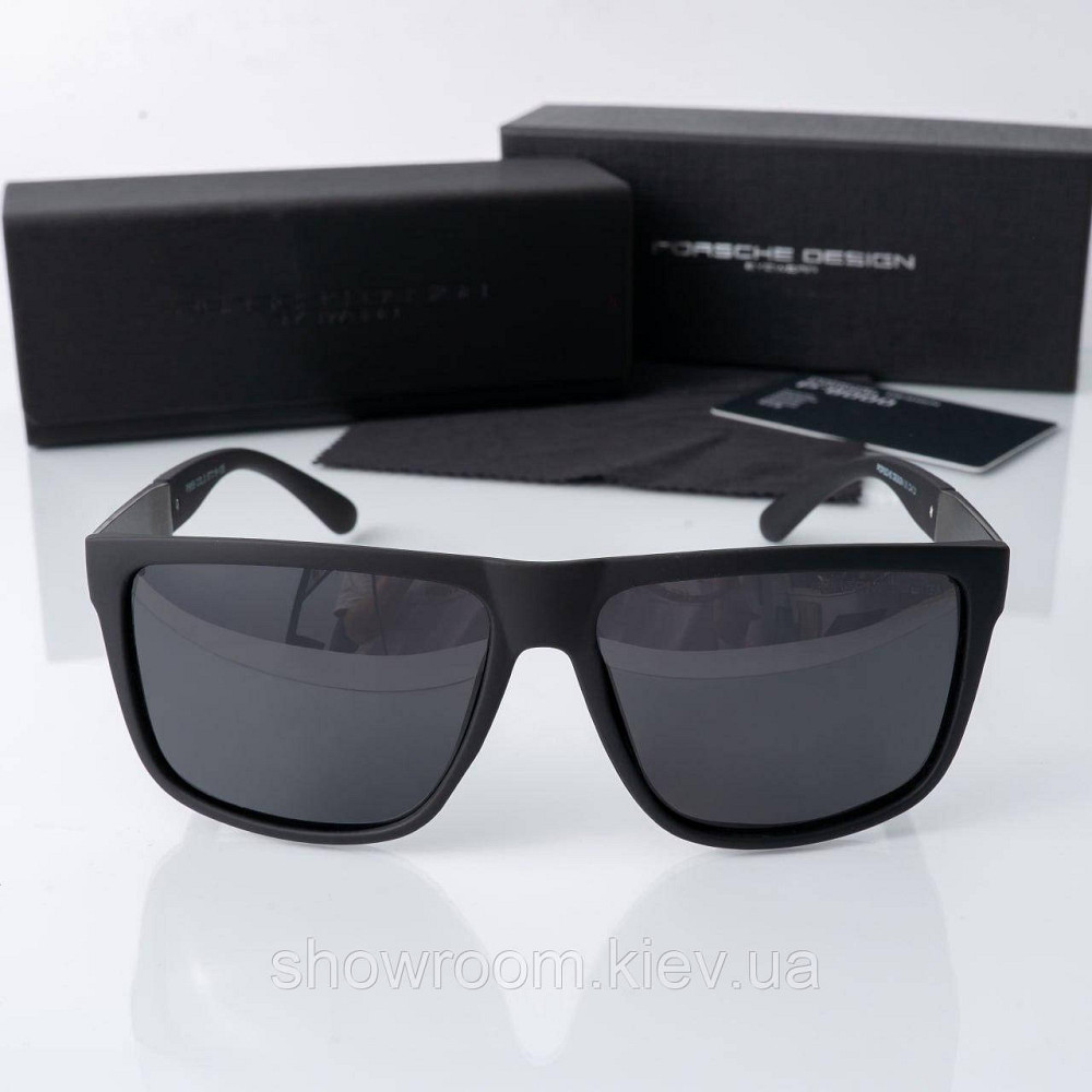 Сонцезахисні чоловічі окуляри з поляризацією Porsche Design (5556) Київ - фото 2