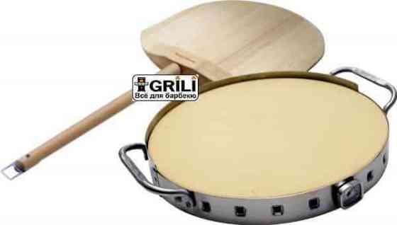 Набір для піци керам. камінь, лопатка, форма Broil King 69816 (69815) Код: 003334 Рівне