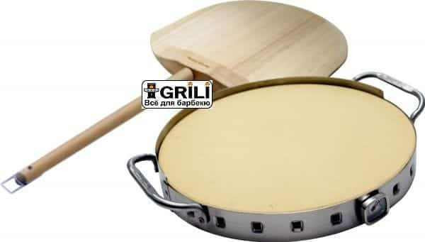 Набір для піци керам. камінь, лопатка, форма Broil King 69816 (69815) Код: 003334 Рівне - фото 1