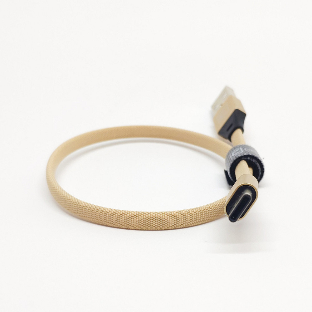 Type-C кабель Cafele 30 см Gold Київ - фото 2