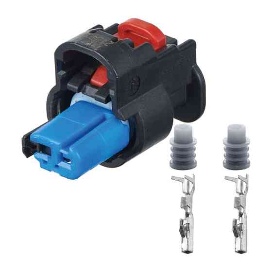 Роз'єм конектор 2-кон., Дат, Температури, Топл, Форсунка, Подсветка, 1-2203769-1, TE Audi, BMW, Bugatti, Mercedes-Benz Київ