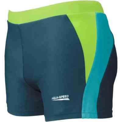 Плавки Aqua Speed Dario 346-28 блакитний, зелений, синій 2XL (5908217662453) Винница