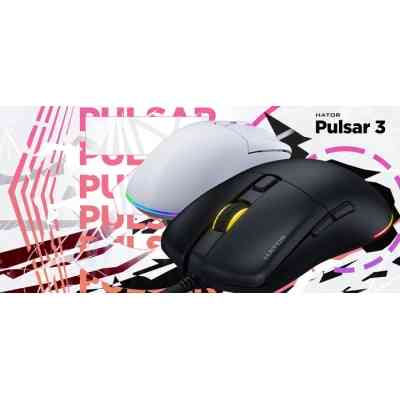 Мышка Hator Pulsar 3 USB Black (HTM610) Винница