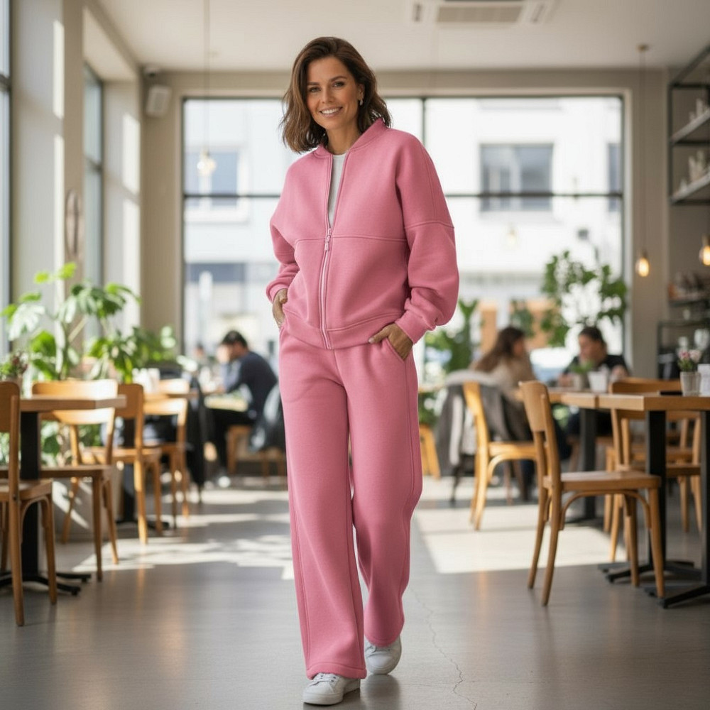 Жіночий костюм-двійка з широкими штанами Барбі 42/46 Харків - фото 1