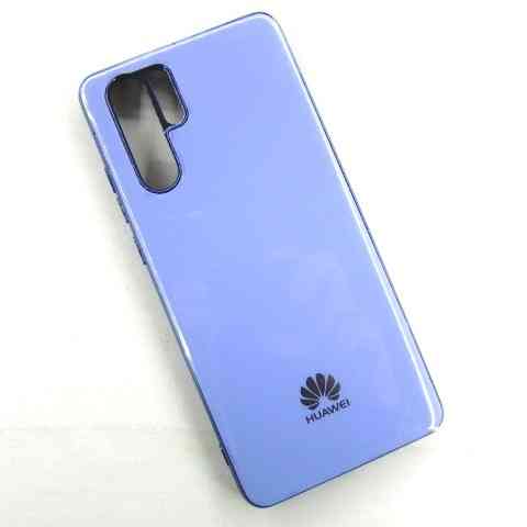 Huawei P30 pro (VOG-L04) Силиконовый чехол Electroplate (лиловый) Одесса