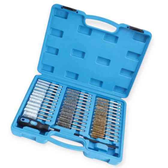 Набір йоржиків для чищення гнізд свічок запалювання та форсунок 38од (нейлон, метал, латунь) Мукачево