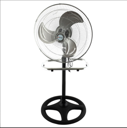 Напольный вентилятор металлические лопасти 3 штуки DOMOTEC MS-1622 Industrial 3в1 Киев