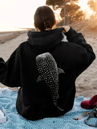 Худі жіноче, світшот чорний, модна толстовка 2700322026 розмір 46 Дніпро