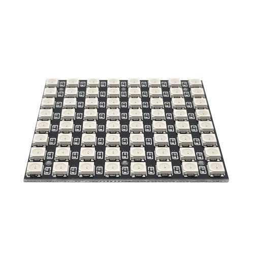 Матриця світлодіодна WS2812B 8x8 64 LED RGB адресна панель 5В 24 біт 256 рівнів SMD 5050 66x66 мм Київ - фото 4