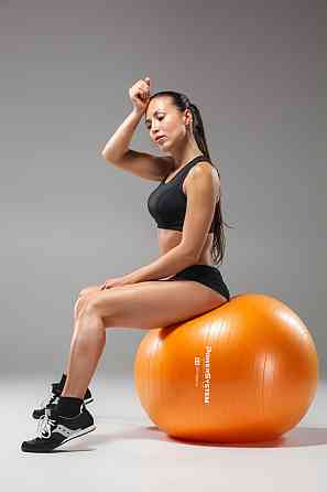 М'яч для фітнесу (фітбол) Power System PS-4018 Ø85 cm PRO Gymball Orange Кам'янське