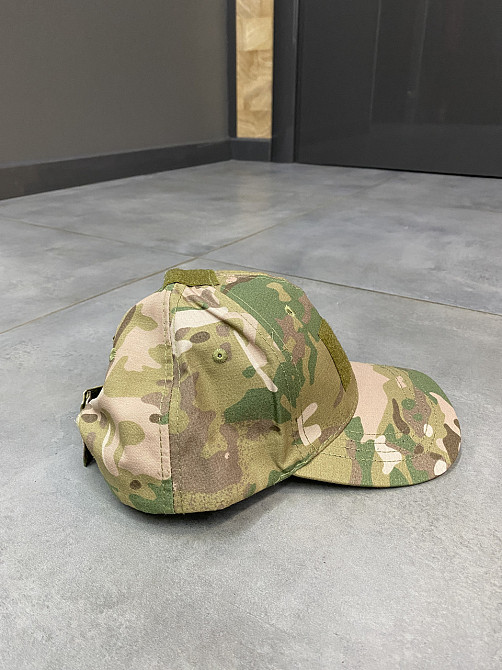 Кепка Yakeda, мультикам, велкро для крепления шеврона, 65% polyester, 35% cotton Solmir Киев - изображение 2