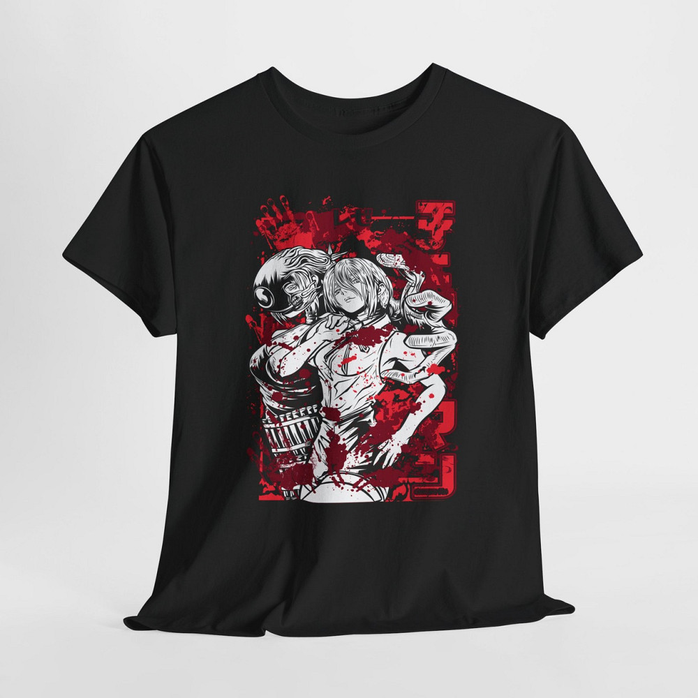 Футболка для мальчика аниме Человек-бензопила оверсайз (рост от 165 до 180 ) Черний AnimeJ0673m Днепр - изображение 5