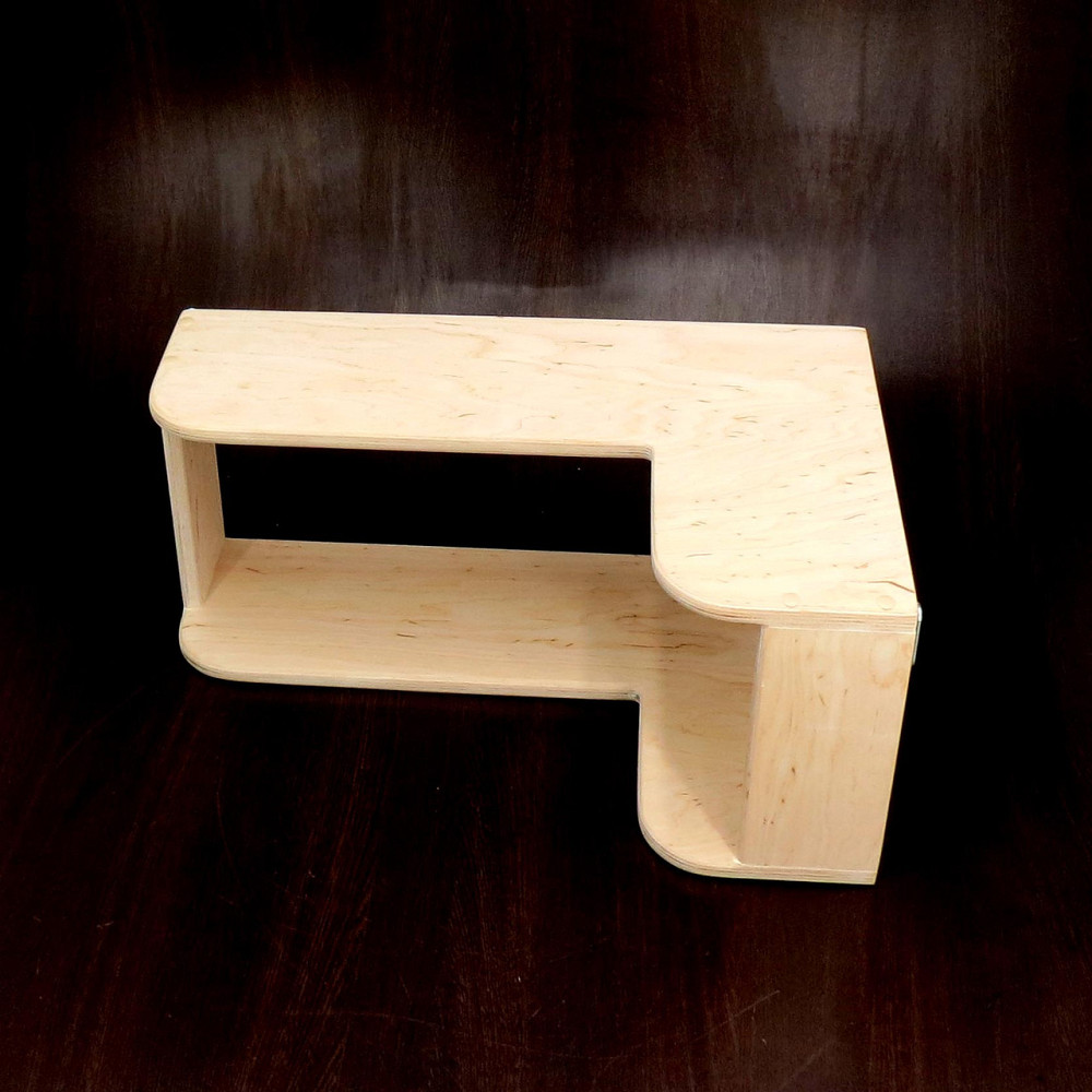 Кутова настінна полиця "Бараона ліва" бланже Миколаїв - фото 2