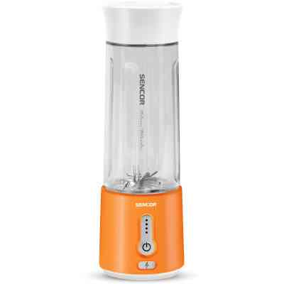 Блендер Sencor Блендер Sencor портативний для смузі 150Вт, чаша-500мл, USB-C, б (SBL133OR) Вінниця