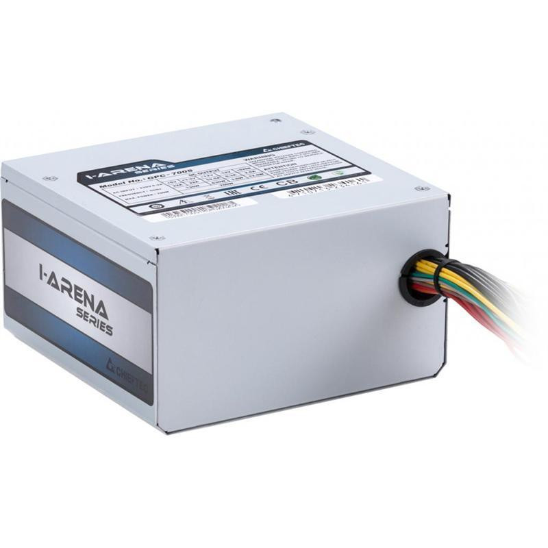Блок живлення Chieftec GPC-700S, ATX 2.3, APFC, 12cm fan, ККД 80%, bulk ( Сірий ) Харків - фото 3