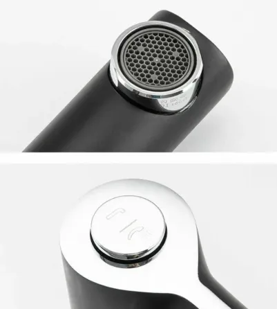 Змішувач на борт ванни GAPPO G1103-6 чорний/хром Київ