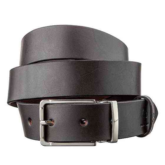 Ремінь чоловічий GRANDE PELLE 11065 шкіра Коричневий Київ