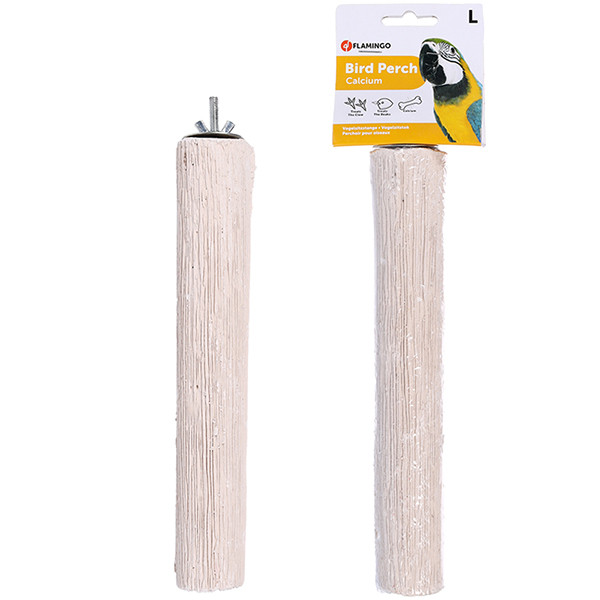 Flamingo Perch Calcium ФЛАМИНГО ЖЕРДОЧКА С КАЛЬЦИЕМ для гигиены клюва и когтей птиц Киев - изображение 1