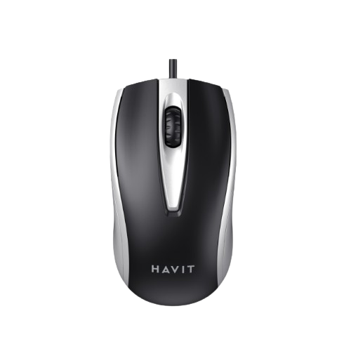 Мишка дротова Havit HV-MS871 сірий Житомир