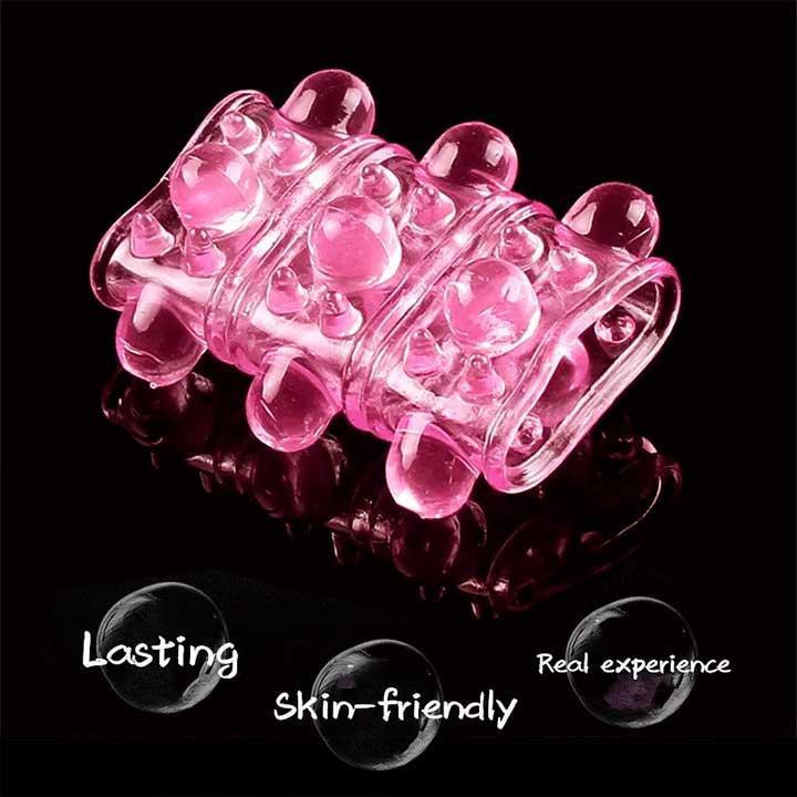 Эластичная рельефная насадка на пенис Винница - изображение 8