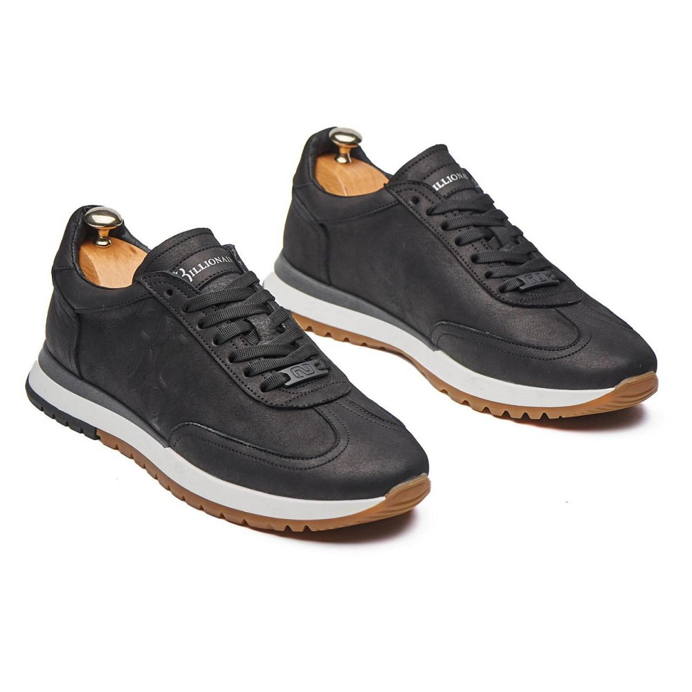 Стильні люксові чоловічі кеди з італійської натуральної шкіри МВ-159 ч/м Харків - фото 9