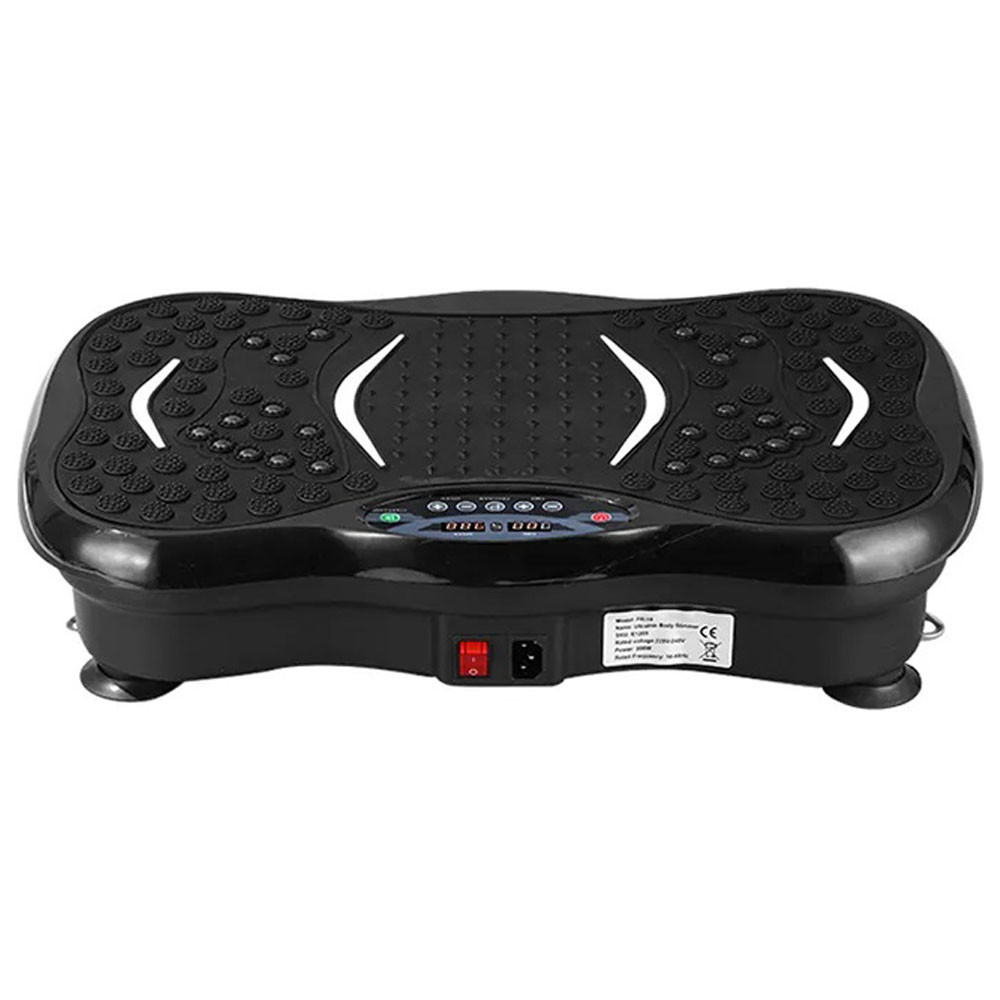 Виброплатформа для тренировок с 2 эспандерами + пульт, до 120кг TS-5513 / Вибротренажер для похудения Киев - изображение 4