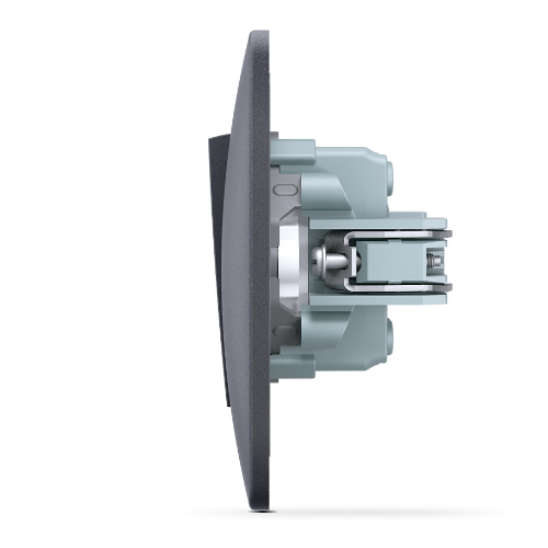 BINERA чорний графіт Вимикач внутрішній прохідний 2кл Videx Житомир - изображение 5