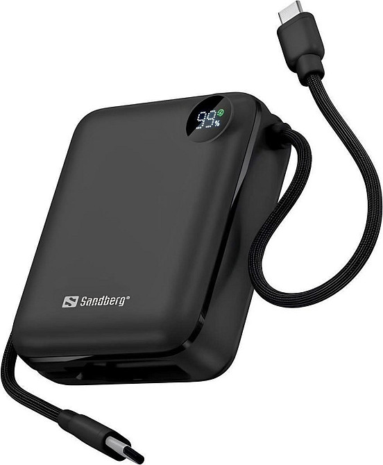 Універсальна мобільна батарея Sandberg 10000 mAh 20 W Black (421-26) ( 14394 ) Харків - фото 3