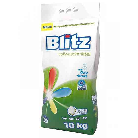 СТИРАЛЬНЫЙ ПОРОШОК УНИВЕРСАЛЬНЫЙ BLITZ, 10 КГ. (ПОЛЬША) Львов