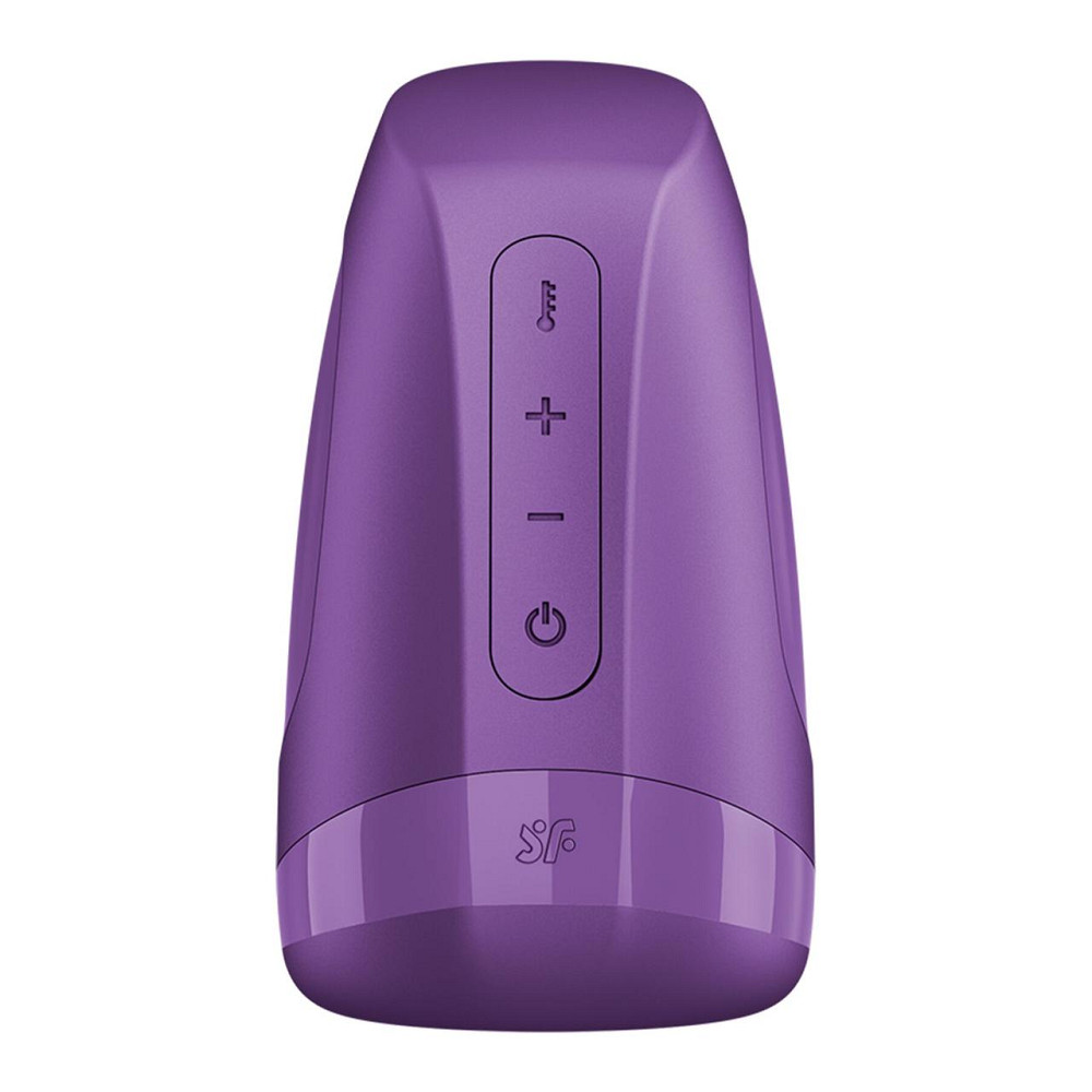Мастурбатор Satisfyer Men Heat Vibration Battery Series імітатор мінету, підігрів та вібрація Sex Aura Київ - фото 4