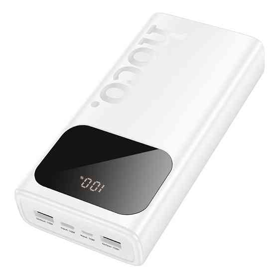 Зовнішній акумулятор HOCO J144A Hymn power bank(30000mAh) White Київ