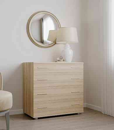 Кровать двуспальная Эверест КЛ-1400 Лайт (без основания под матрас) 140х200 см Нимфея Альба (DTM-4648) Львов