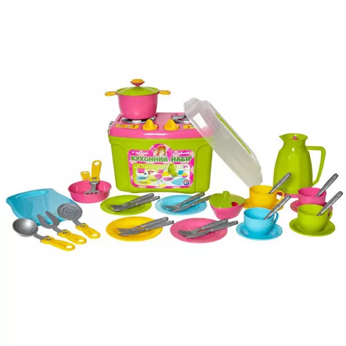 Ігровий набір посуду "Кухонний набір № 9" 3596TXK, 37 предметів Вінниця
