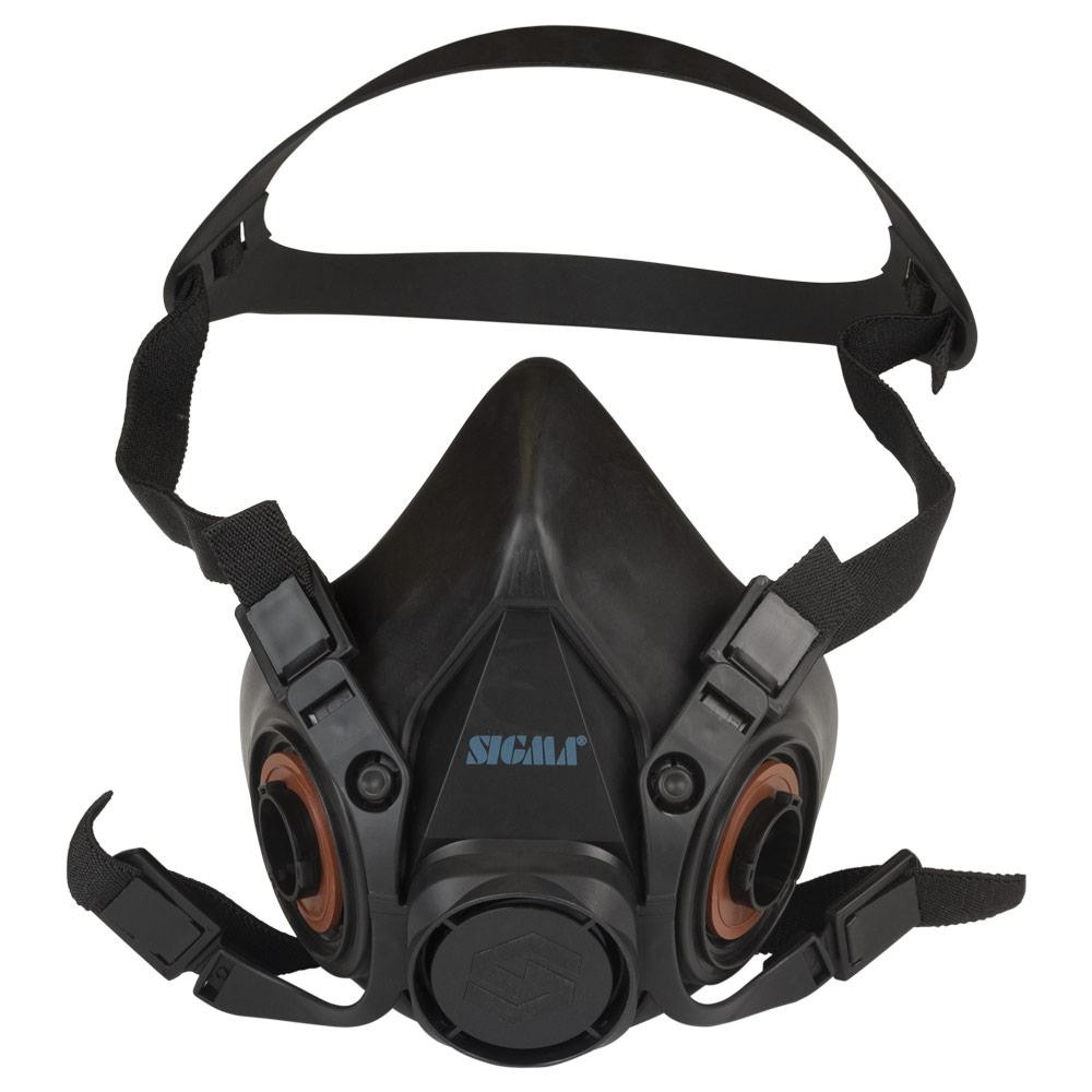 Напівмаска Defender Eco без фільтрів SIGMA (9417581) Київ - фото 1