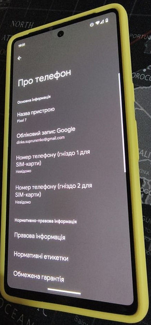 Телефон Google Pixel 7 Black . Київ - фото 2