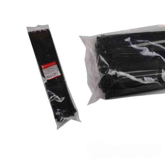 Стяжка кабельна 5х500 мм, 100 шт., чорний Дніпро