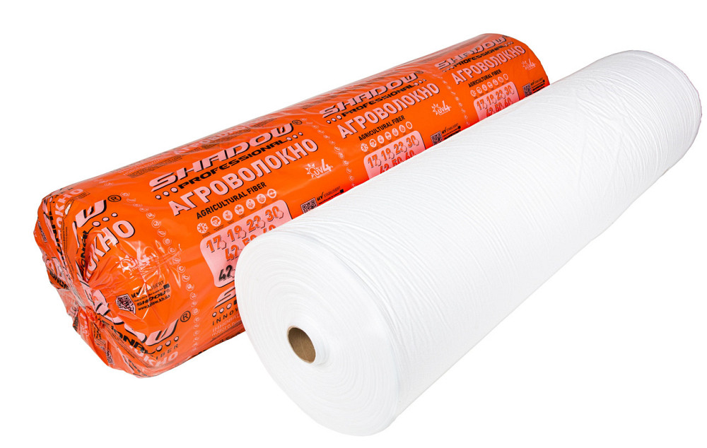 Агроволокно 23 г/м2 6,35м х 100м з посиленим краєм біле "Shadow" покривний матеріал для городу Дніпро - фото 1