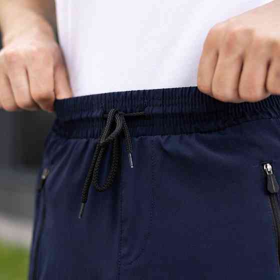 Темно-сині чоловічі шорти прямого крою Pobedov Vil'nyy Київ