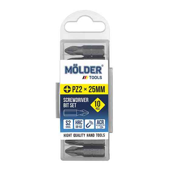Набор бит Molder PZ2x25мм 10шт Львов