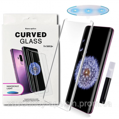 Захисне скло Samsung G973 S10 Вигнуте (UV) Одеса