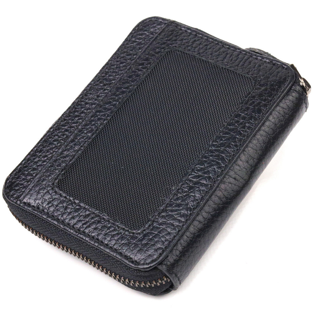 Стильне жіноче портмоне з натуральної шкіри CANPELLINI 21490 Чорне Київ - фото 10