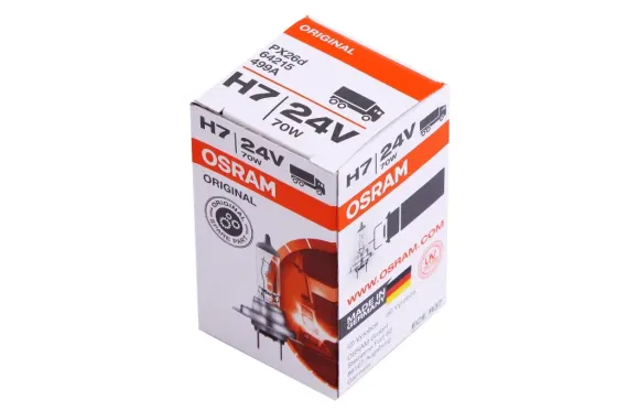 Лампа галогенная 24В  H7 Osram 70 Винница