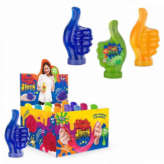 В'язка маса "LIKE Magic Slime" укр (12), шт Київ - фото 1