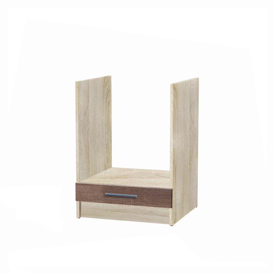 Кухонный модуль под духовку Эверест Эко 600 дуб сонома/трюфель 60х46х82 см (DTM-2960) Днепр - изображение 1