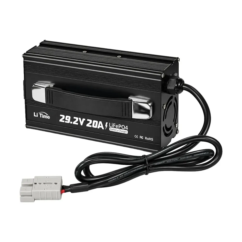Зарядний пристрій для акумуляторних батарей LiFePO4 29.2V/20A LiTime L24V20A-BCHA-X (44-00539) Киев - изображение 1