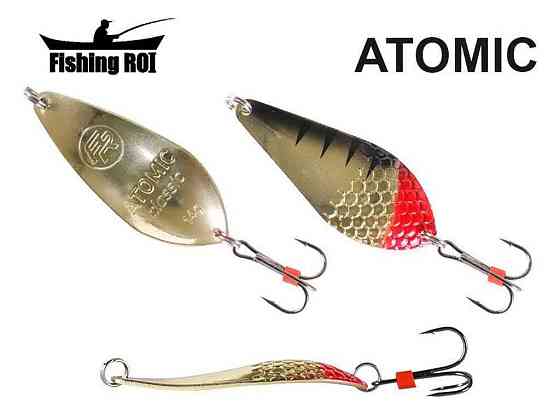 Блешня Atomіс classic 14г 077 615-04-14-077 ТМ FISHING ROI Київ