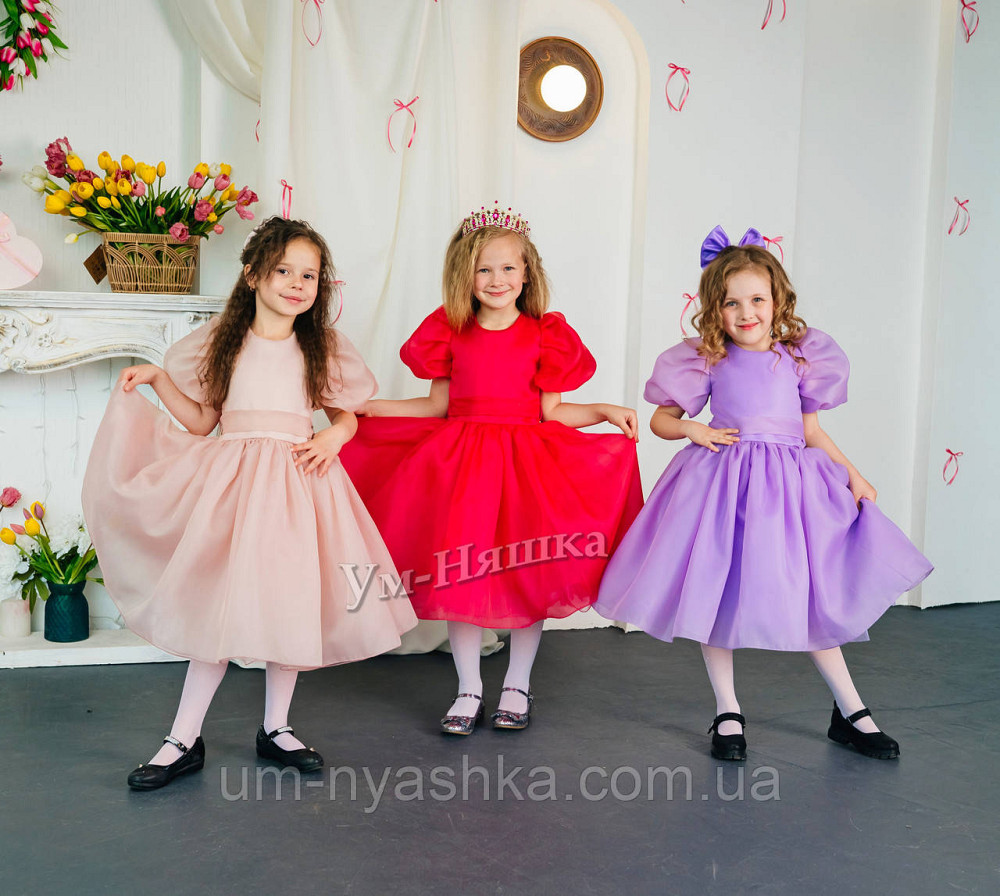 Детские нарядные пышные шифоновые платья Кривой Рог - изображение 4