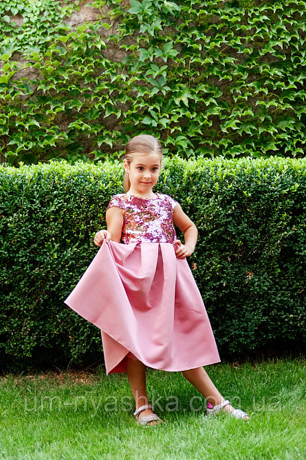 Дитяча рожева сукня Барбі 110-122 Кривий Ріг - фото 5